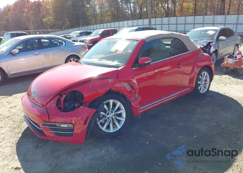 2017 Volkswagen Beetle #Pinkbeetle/1.8T Classic/1.8T S/1.8T Se/1.8T Sel z USA, uszkodzony, nr VIN 3VW517AT5HM802277